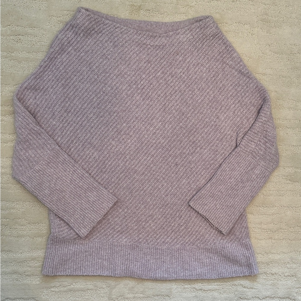 Caslon Women's Light Purple Sweater